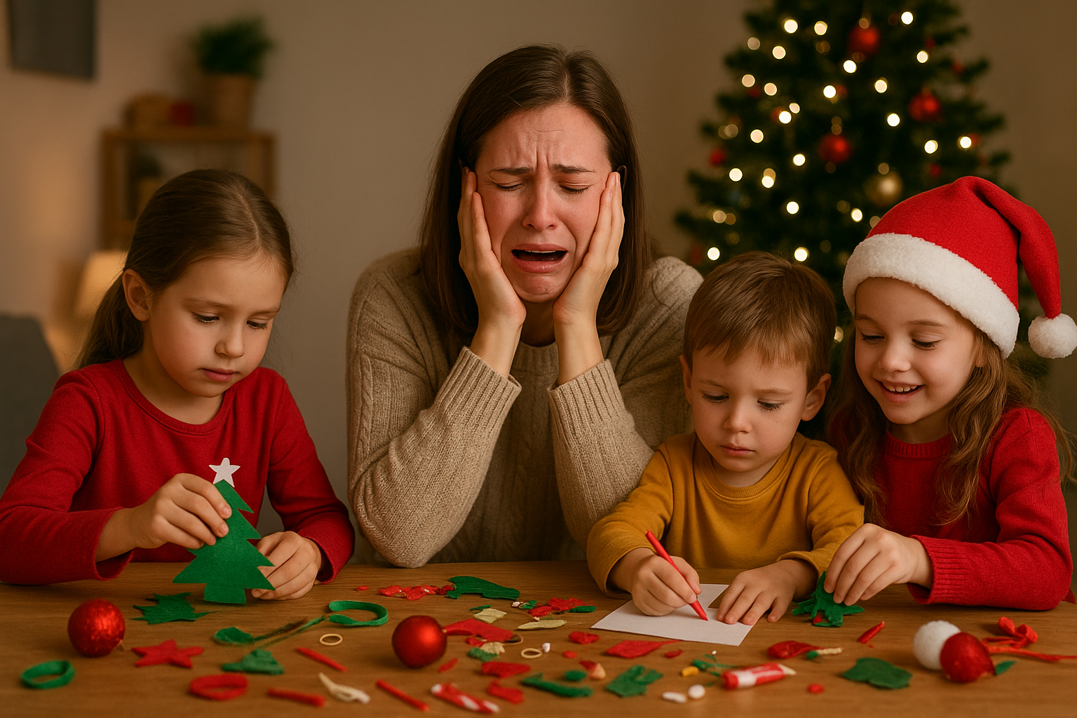 Il lavoretto di Natale di m****a