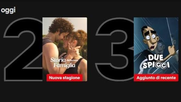 Due serie italiane (Netflix)